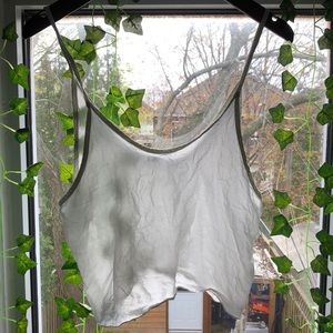 brandy melville white tank